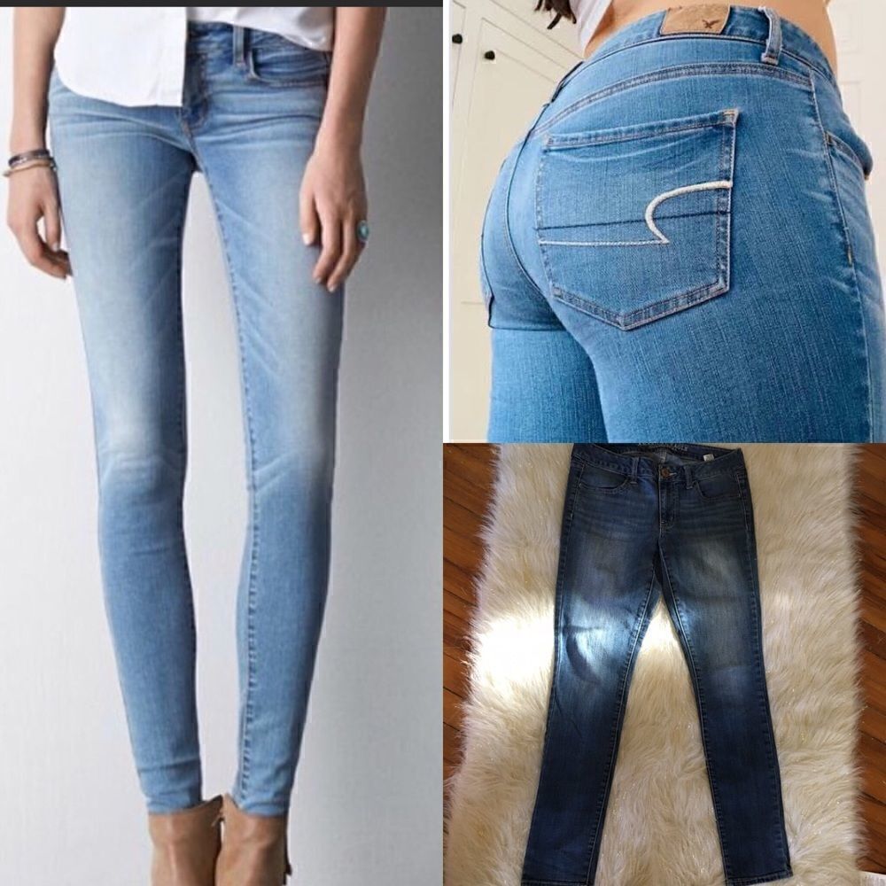 American Eagle 🦅 Lite Blue Jegging Stretch skinny‎